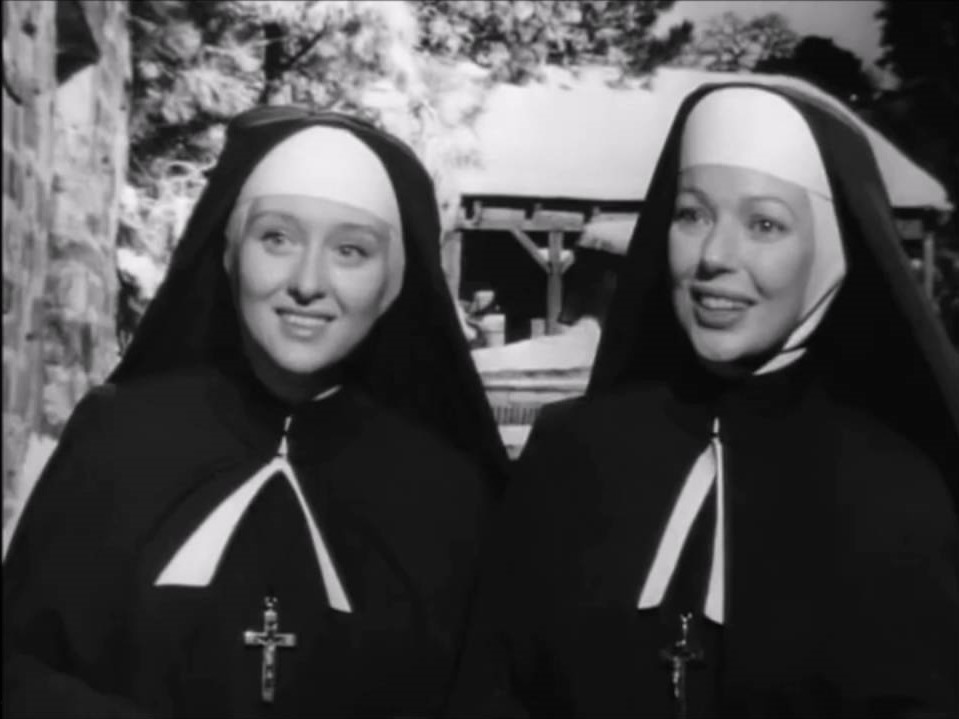 Celeste-Holm-and-Loretta-Young-in-Come-to-the-Stable-1949